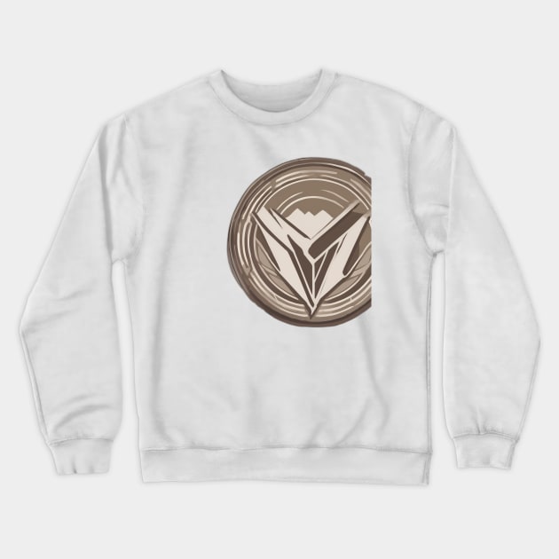 Abstract Wonder Emblem Design No. 997 Crewneck Sweatshirt by cornelliusy